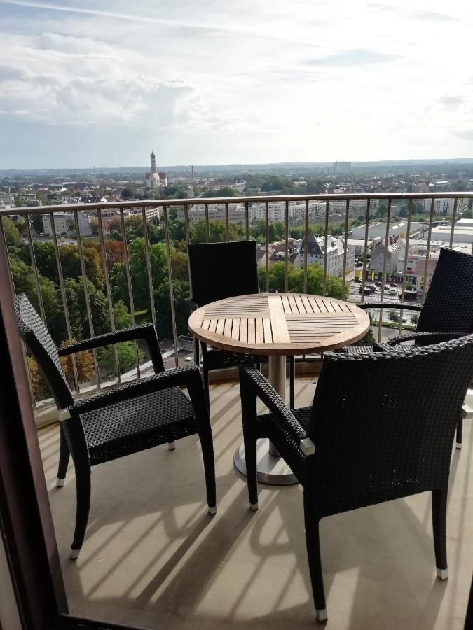 Hotelturm Apartment Augsburgo Exterior foto