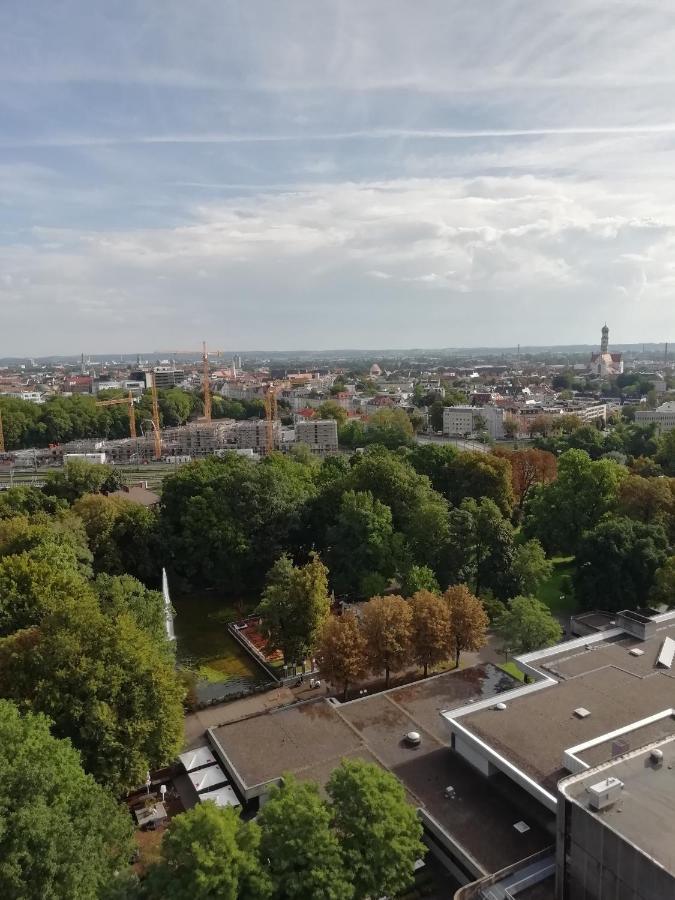 Hotelturm Apartment Augsburgo Exterior foto